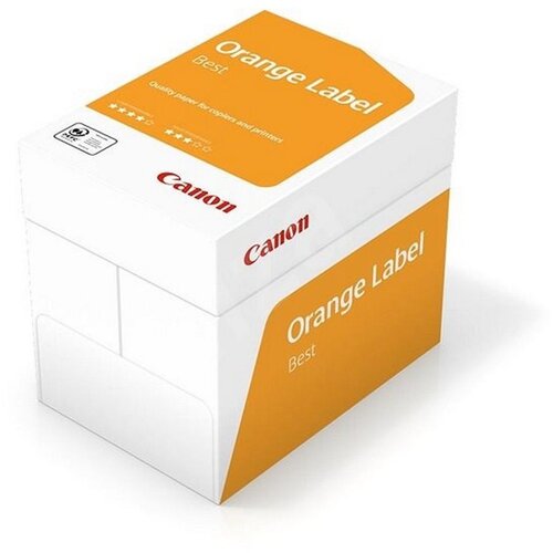 Canon Papir TOP A4 80g (orange label, v &amp;scaron;katli je 5 zavitkov po 500 listov) Slike