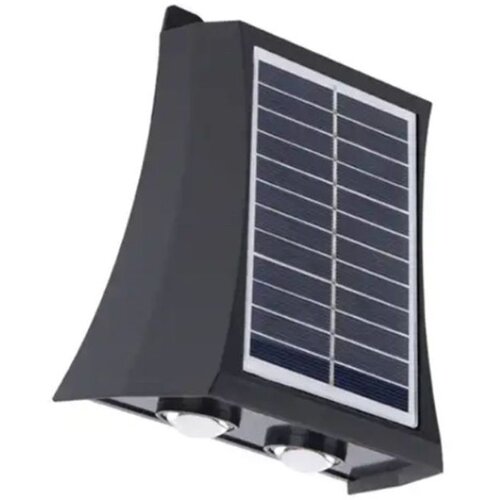 Vidik 22982 ZIDNA SVJETILJKA LED 4W SOLARNA VANJSKA 3000K IP44 CRNA Cijene