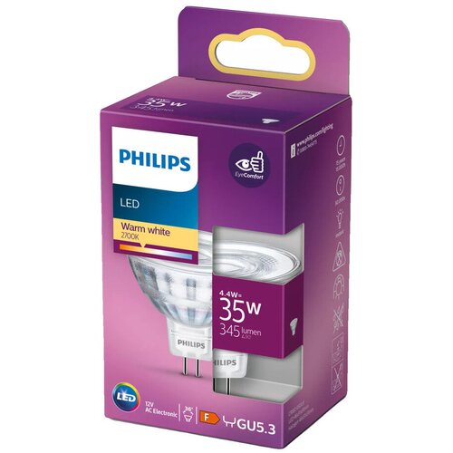 Philips Reflektorji Ampoule led 35w mr16 blanche chaude 4.4W Cene