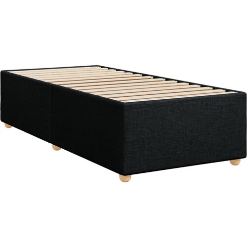 VidaXL Posteljni okvir črn 90x190 cm blago, (21292126) Slike