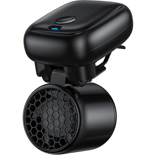 INF Prenosni USB polnljiv mini spončni ventilator z 1200mAh baterijo Black, (5000310509) Cene