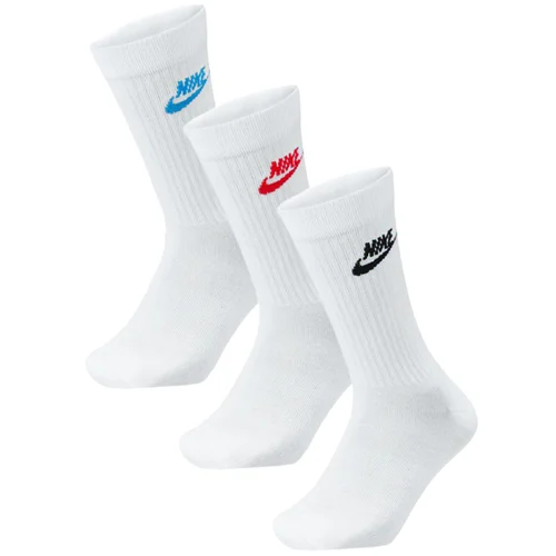 Nike Sportswear Everyday Essential Dri-FIT 3-Pack Socks Bijela