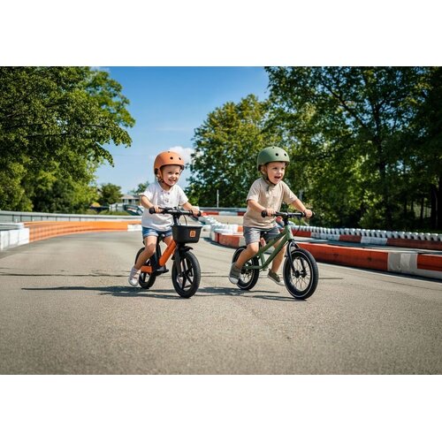 Zopa bicikl bez pedala s ručnom kočnicom Racer Charcoal Black Slike