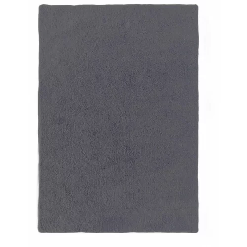 Mila Home Antracitno sivi periv tepih 80x150 cm Pelush Anthracite –