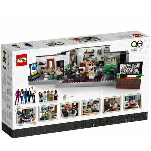 Lego ICONS™ 10291 Queer Eye – stan fantastične petorke