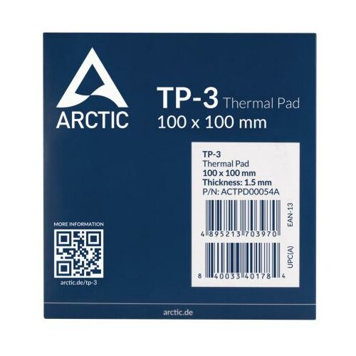 Arctic Thermal Pad TP3 premium termalna podloga 100x100 mm (1.5) ACTPD00054A Slike