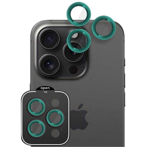  POSITIONER STAKLO KAMERE METAL IPHONE 16 PRO/ 16 PRO MAX ZELENA Slike