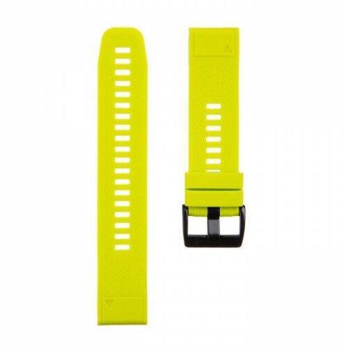 Nillkin Silikonski pa&amp;scaron;ček za uro 22 mm - Quick Fit - Fenix 5 / 6 - limeta Slike