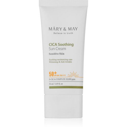MARY & MAY Mary&May CICA Soothing Sun Cream SPF50+ PA++++50ml Cene