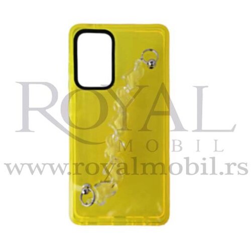  futrola heart narukvica za samsung A725 galaxy A72 zuta Slike
