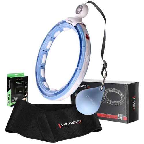  Set hula hoop magnetski plavi hhm15 s utegom + brojač hms + podr&scaron;ka za struk br163 crni pluz veličina Cijene