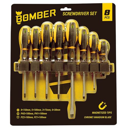 Bomber set odvijača 8 kom ( 072340 ) Cene