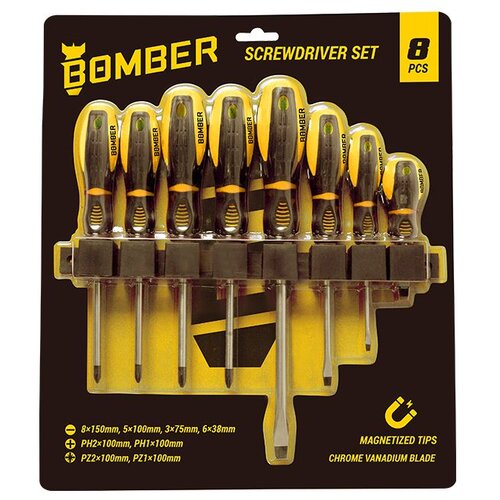 Bomber set odvijača 8 kom ( 072340 ) Slike