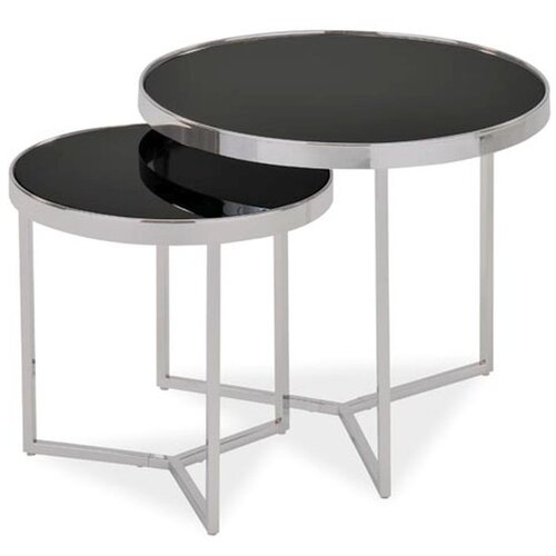 Molarem Home Set stolića DELIA - staklo Slike