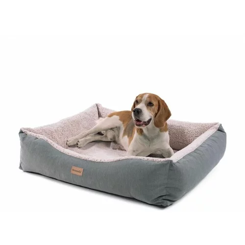 brunolie Emma, postelja za psa, košara za psa, pralna, protizdrsna, zračna, dvostranska vzmetnica, blazina, velikost M (80 x 20 × 70 cm)