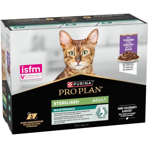 Purina PRO PLAN Cat Sterilised Adult Maintenance 10 x 85 g - Pačetina Cijene