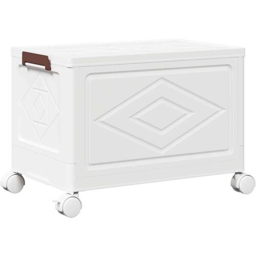 VidaXL Složiva kutija za pohranu s kotačima 28 L 48,5x29,5x33 cm Slike