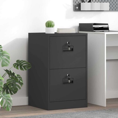 Kabinet za datoteke s ladicama Crna 44 x 50 x 106.5 cm Cijene
