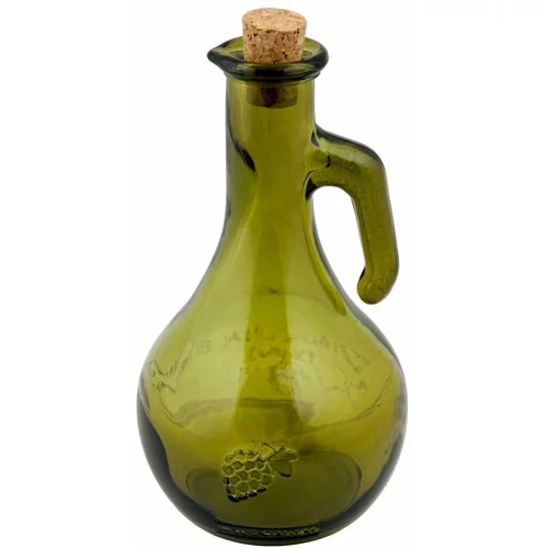 Ego Dekor Zelena steklenica za kis iz recikliranega stekla Ego Dekor Di Vino, 500 ml