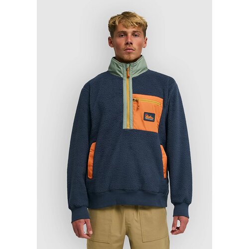 Billabong Boundary Shore Half-Zip Pulover iz flisa ombre blue Cene