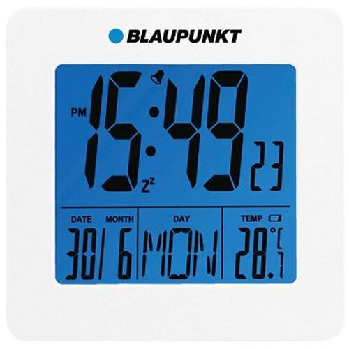 Blaupunkt Clock with alarm, temperature and date CL02WH Cene