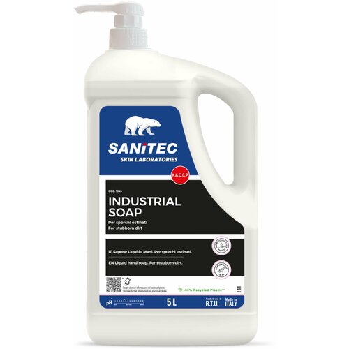 SANITEC tečni sapun sa mikrozrncima Industrial Soap 5l Cene