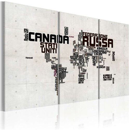  Slika - What a wonderful World - Triptych 120x80 Slike