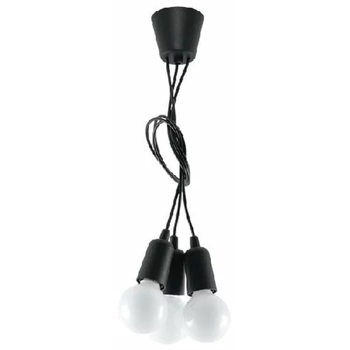 Nice Lamps Črna viseča svetilka 15x15 cm Rene - Nice Lamps