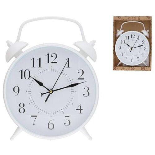  ZIDNI SAT FADI 27CM BIJELI Cene