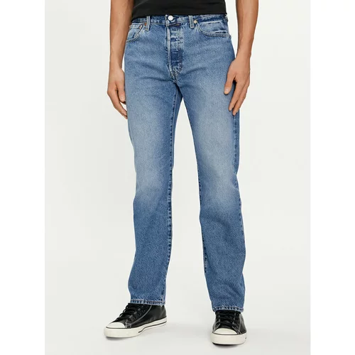 Levi's Jeans hlače 501® 00501-3504 Modra Straight Fit
