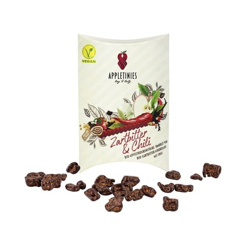 APPLETINIES tiny &amp;amp; tasty s temno čokolado in čilijem, bio Slike