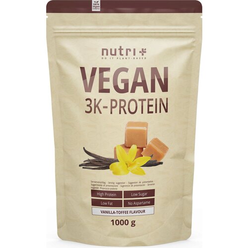 Vegan 3K-Protein - Vanilla-Toffee Slike