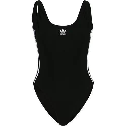 Adidas Jednodijelni kupaći kostim 'Adicolor' crna / bijela