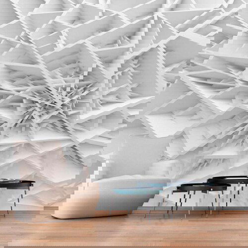  Samoljepljiva foto tapeta - White Spider's Web 441x315 Cijene