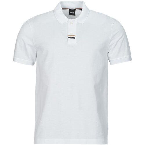 Boss Polo majice kratki rokavi Parlay 424 Bela Cene