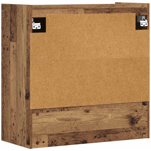  Polica na zidu Zidna montaža Staro drvo 80 x 36 x 80 cm Slike