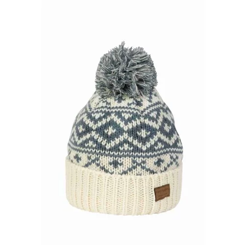 Finmark zimska kapa Zimska pletena kapa, bež, veličina