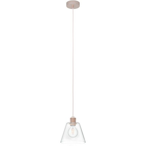 Eglo Viseća lampa COPLEY E27 20 cm roze zlatna/staklo 43631 Slike
