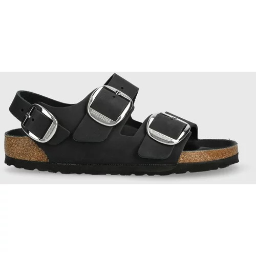 Birkenstock Kožne sandale Milano za žene, boja: crna