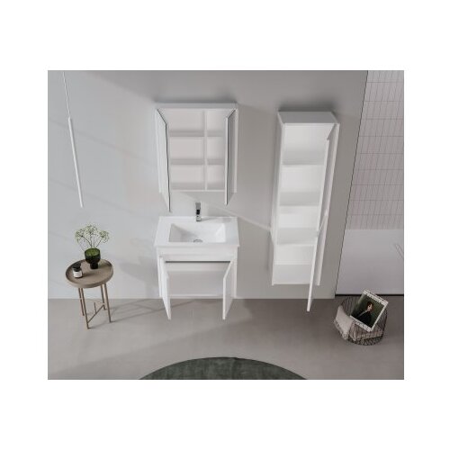 Hanah home Kupatilski ormarić sa umivaonikom i ogledalom (2 komada) Arno 65 777 Cene