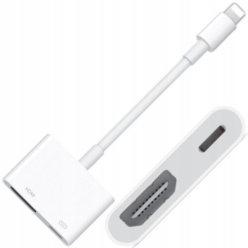 Co2 adapter hdmi kabel z lightning iphone ipad ipod full hd 60HZ, (21747887) Slike