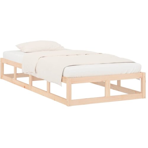 Okvir za krevet od masivnog drva 75 x 190 cm mali Slike
