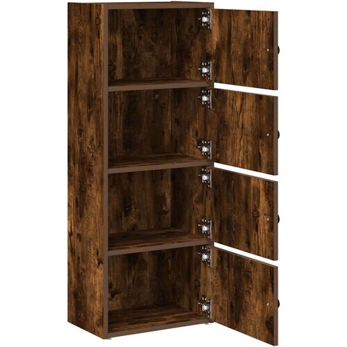 VidaXL Regal za knjige boja hrasta 40x24x102 cm od konstruiranog drva Slike