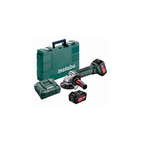 Metabo aku brusilica W 18 LTX 125 Quick 2xAKU(4.0Ah) ASC 55 Slike