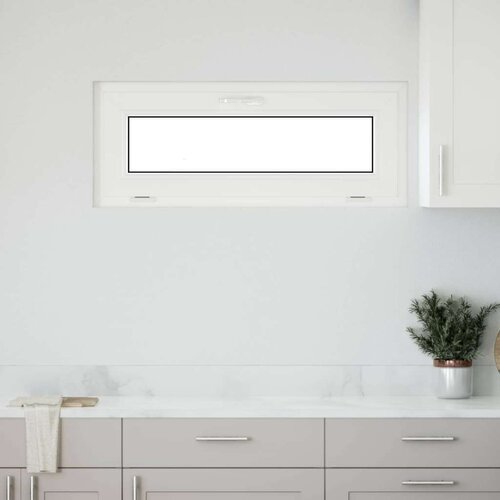  Prozor za podrum RISOR 100 x 40 cm PVC i staklo Bijela - Bijela 100 x 40 cm s dvostrukim staklenjem Cijene