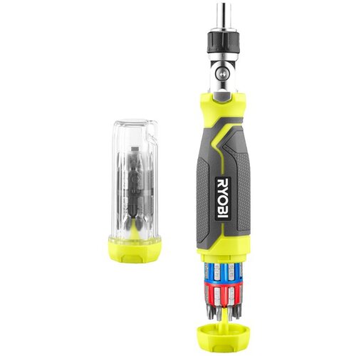 Ryobi Izvijač z ragljo in prostorom za nastavke, 35-delni, (5000386439) Slike