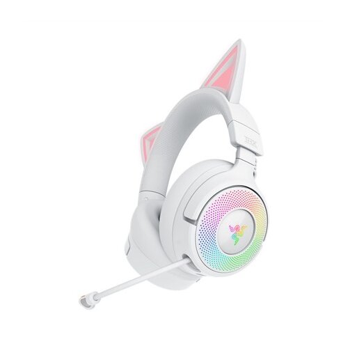 Razer Slu&scaron;alke Kraken Kitty V3 Pro, bele, (5000094173) Cene