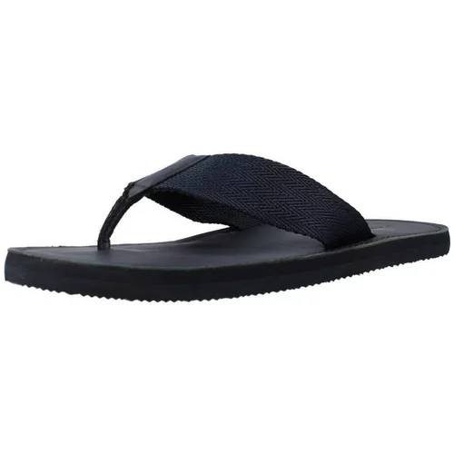 Tommy Hilfiger Sandali & Odprti čevlji LEATHER BEACH SANDAL Modra