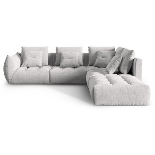 Micadoni Svijetlo siva kutna garnitura (s desnim kutom) Bloom &amp;ndash; Home Slike