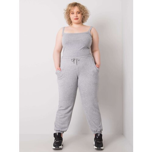 BASIC Feel Good Sweatpants-RV-DR-6331.86-gray Cene